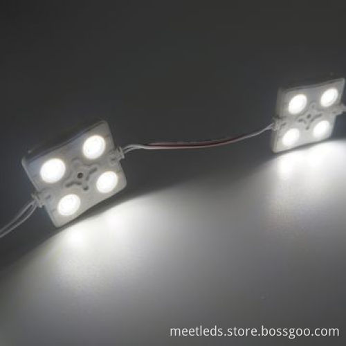 4pcs SMD5730 Cree Waterproof IP65 Square LED Injection Module Lights with 3-year Warranty